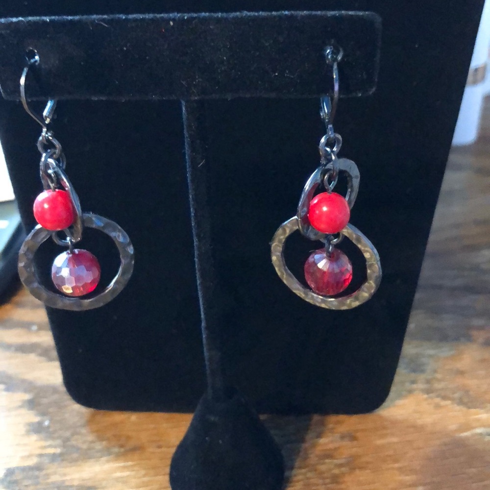 Premier Design “Very Berry” earrings